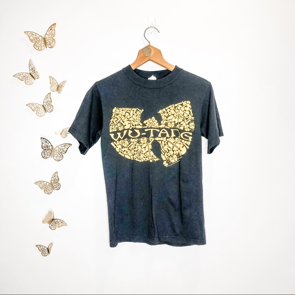 Black and Gold Women's Short Sleeve Tee